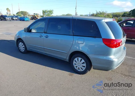 2007 Toyota Sienna Ce/Le из США, поврежденный, VIN 5TDZK23C97S014621